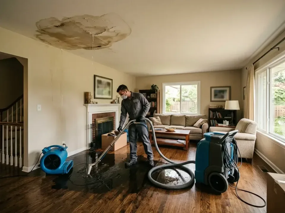attic-pipe-burst-ceiling-drip-008 — frequently asked questions, Water Damage Restoration & Carpet Care in Six Mile Run, NJ
